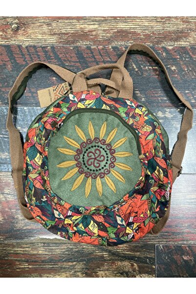 street&bagdnz Fargin Round Backpack Daily Travel Backpack