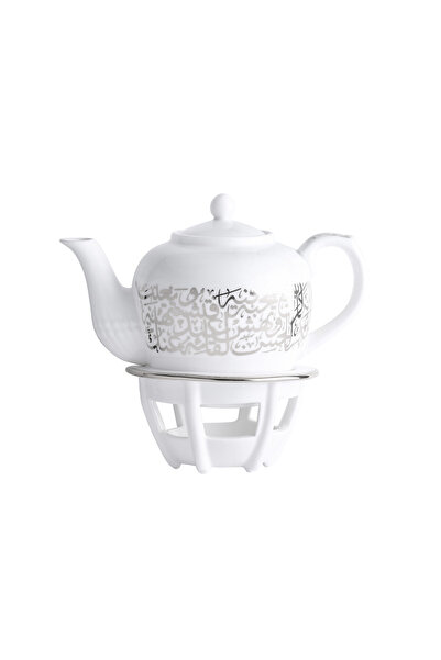 Dimlaj Kareem Porcelain Tea Pot CB/3-Platinum