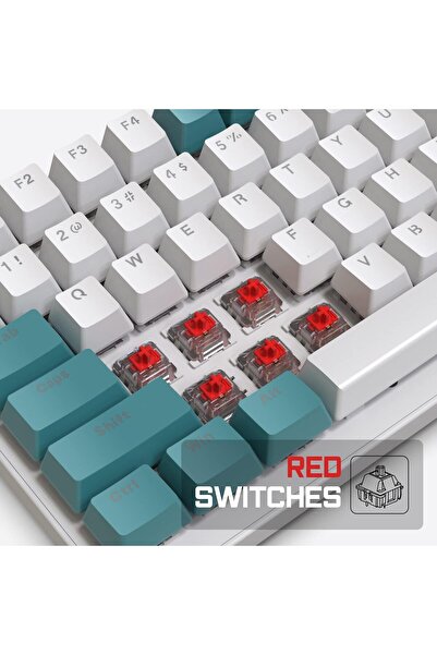 HXSJ Mechanical Keyboard 100 Key Game Customized Hot Plug Axis Gaming Computer Keyboard