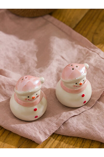 LC Waikiki Lcw Home Mixed Christmas Themed Salt and Pepper Shakers