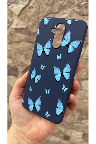 Vip Case Huawei Mate 20 Lite Compatible Mini Daisy Patterned Silicone Shock-Absorbing Classic Protective Rubber Case 277