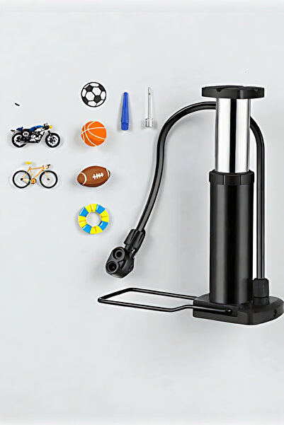 MH MiniHediye Small Foot Type Pump Single Wheel Bicycle Ball Boots Tire Shambrel Inflation Pump 1 Piece