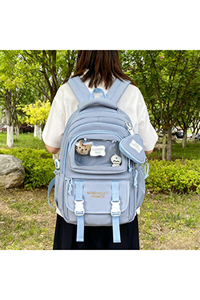 Generic Teen Girs Kid Students Elementary School Kids' School BagWith Large Capacity with wallet