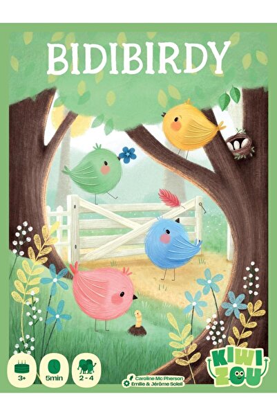 Kiwizou Joc de memorie Bidibirdy