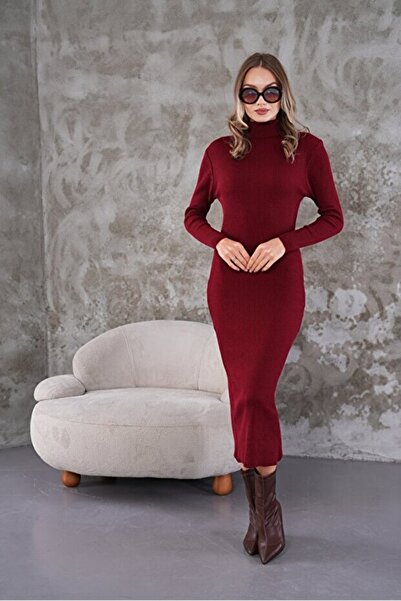 norvell Πλεκτό φόρεμα με ραβδώσεις