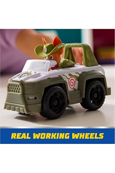 Cici Oyuncak Tracker Figürlü Jungle Jeep Paw Patrol Ana Araçlar Figürlü Görev...