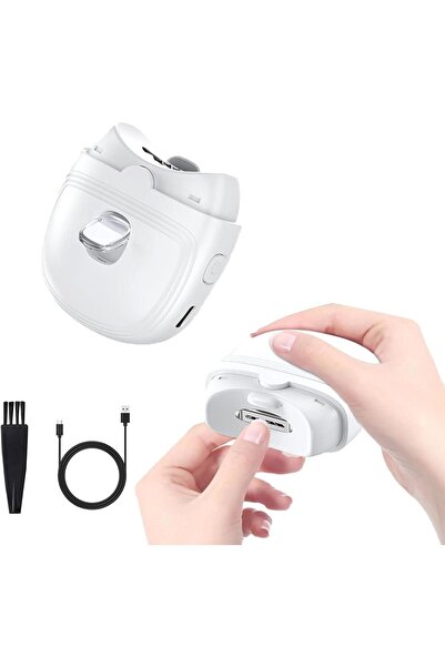 Generic Kequsprk 2-in-1 Electric Nail Trimmer for Kids – Safe Automatic Clipper with LED