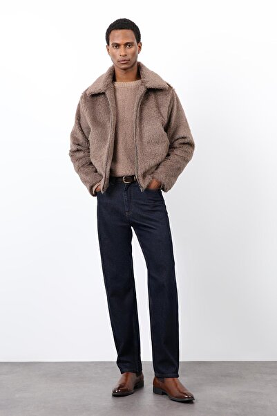 Antioch Light Brown Soft Textured Men's Coat