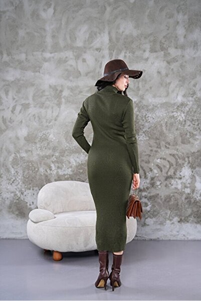 norvell Πλεκτό φόρεμα με ραβδώσεις