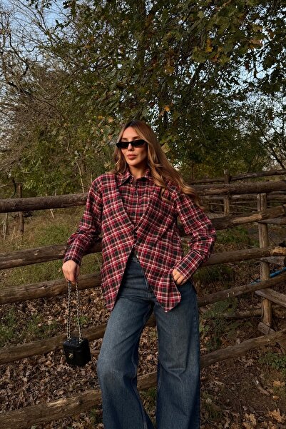 Laluvia Red Vogar Shirt - 110241