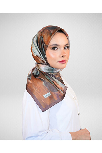 Akel Μοτίβο ψηφιακού κρυστάλλου σε κασκόλ – Αντιολισθητικό, λαμπερό και καθημερινή κομψότητα