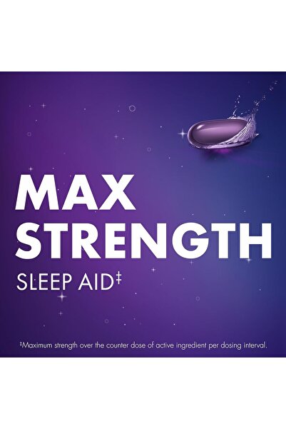 Zzzquil LiquiCap Sleep Aid, Diphenhydramine 25mg HCl, 72 LiquiCaps