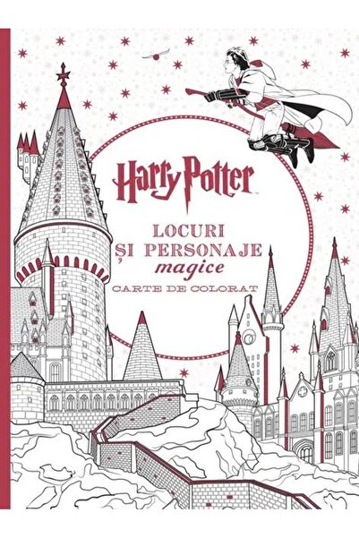 Editura Arthur Harry Potter. Carte de colorat. Locuri si personaj