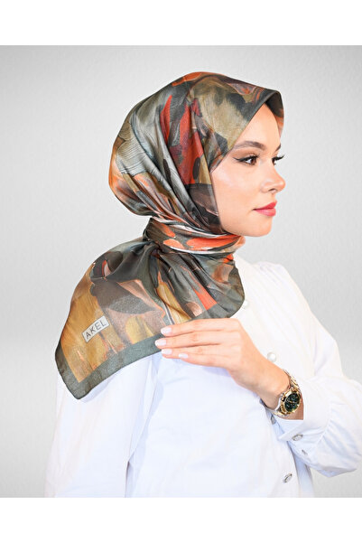 Akel Μοτίβο ψηφιακού κρυστάλλου σε κασκόλ – Αντιολισθητικό, λαμπερό και καθημερινή κομψότητα