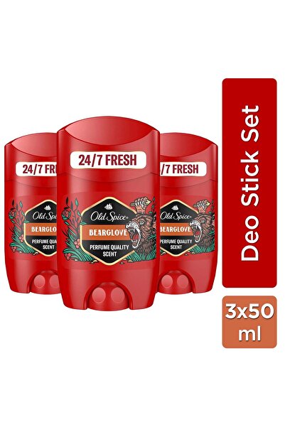 Old Spice Bearglove Erkek Deodorant Stick 50 ml x3