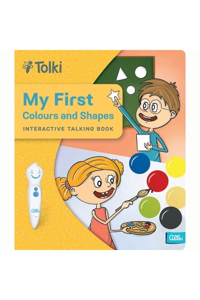 Albi Book Raspundel Istetel - My first colours and shapes, English