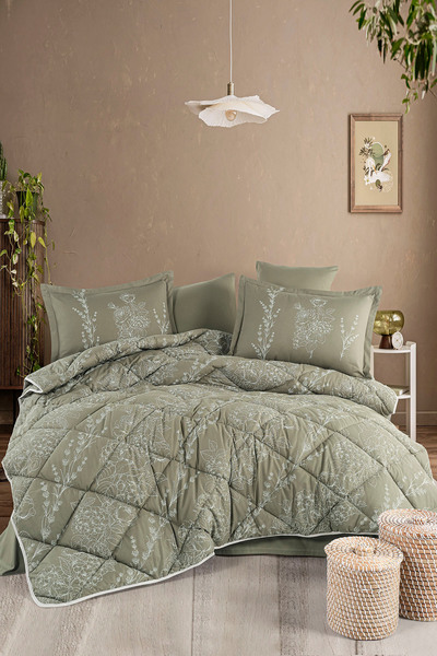 Clasy Ranforce 100% Cotton Sleeping Set Double Size Vinya