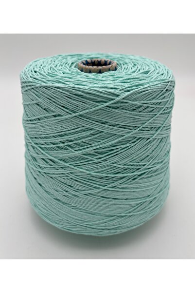 kumasfabrik (1 kg) Cotton Hand Knitting Yarn/Cotton Thread/Bag Thread/Punch Thread/Light Mint Green
