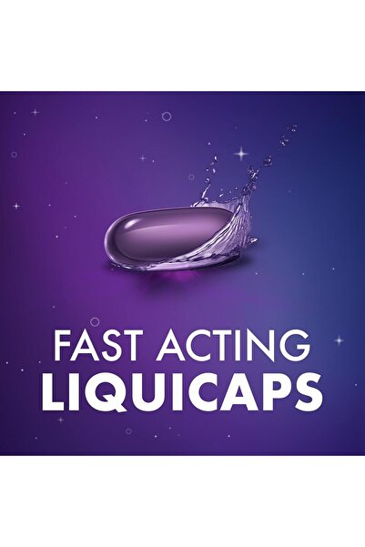 Zzzquil LiquiCap Sleep Aid, Diphenhydramine 25mg HCl, 72 LiquiCaps