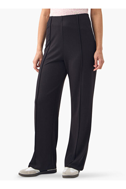 FAV بنطال Pintuck مع حزام خصر مطاطي