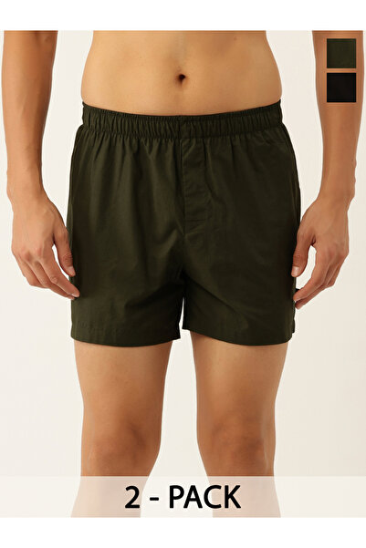 John Player By Styli Pack of 2 - Men Cotton Boxers