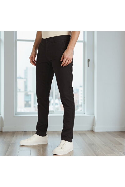 FAV Chinos with Pockets and Button Closure