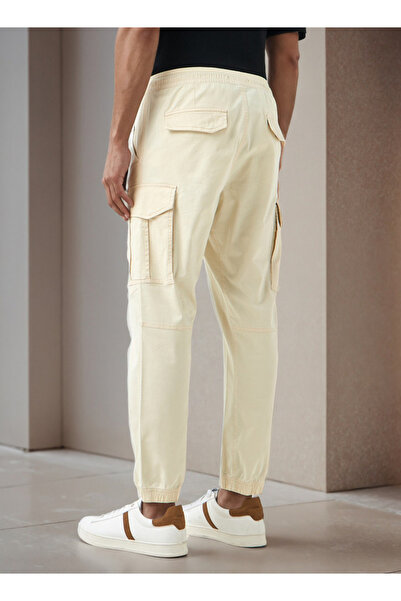 FAV Men Relaxed Fit Cargo Flexi Waist Joggers