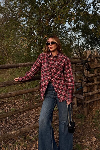 Laluvia Red Vogar Shirt - 110241