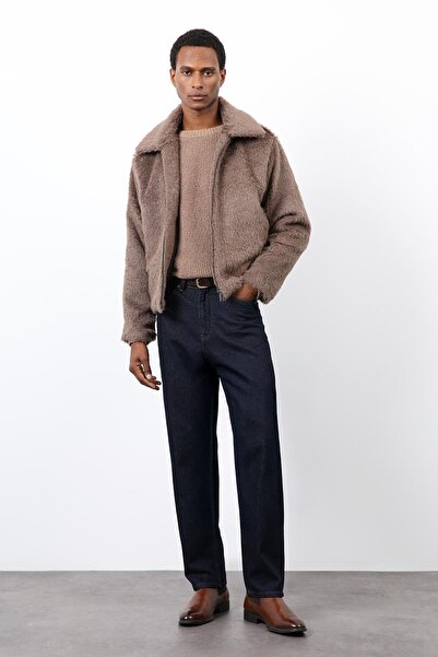 Antioch Light Brown Soft Textured Men's Coat