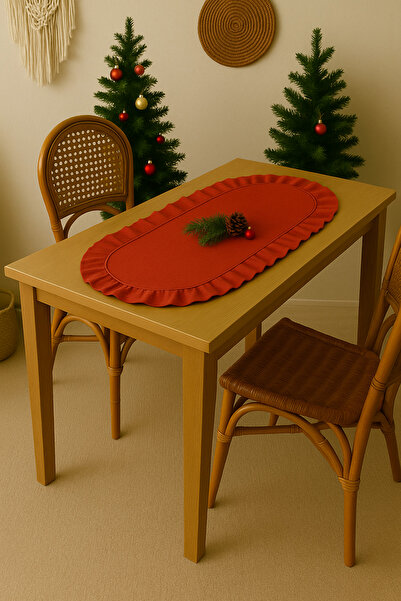 Belomia Home Collection Κόκκινο βελούδινο ρούχο μίνι μεγέθους Runner |   Πρωτ...