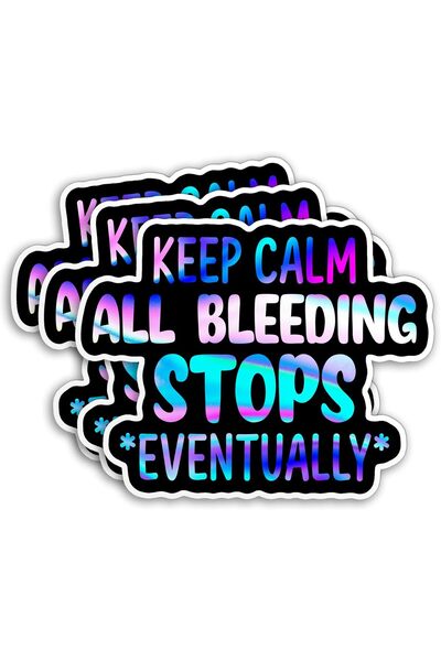 ALAYRA International (3 قطع) ملصق 3 بوصة يتوقف النزيف في النهاية