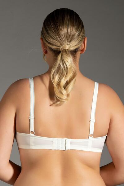 cotonhause Women's Shaping / Sculpting Underwire Ecru Lace Bra C2T0N3253