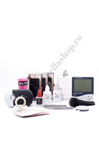 ibeauty Πλήρες κιτ εκκίνησης για επέκταση βλεφαρίδων με κάθε βήμα