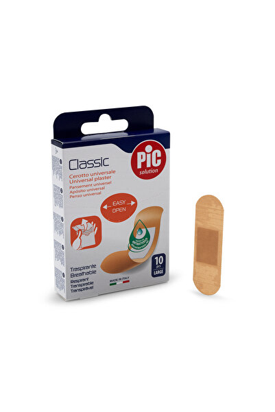 PIC SOLUTION ITALY Classic Plaster - Anti-Bacterial Large 10 pcs