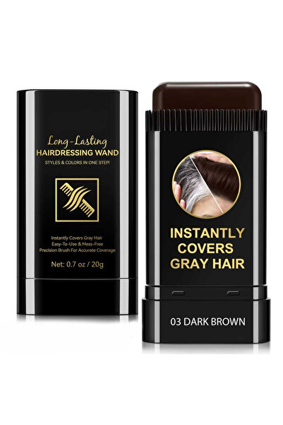 NOVA KISS Unisex Stick for Instant Coverage of White Hair and Roots, 20 g