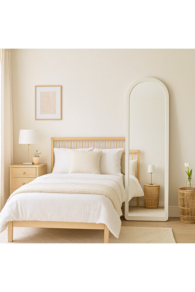 Ebticar Standing Arch Mirror – Off-White