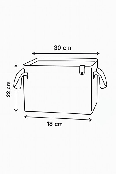 HomyJRs Black Striped Multi-Purpose Closet Toy Storage Box Basket Organizer 18X22X30