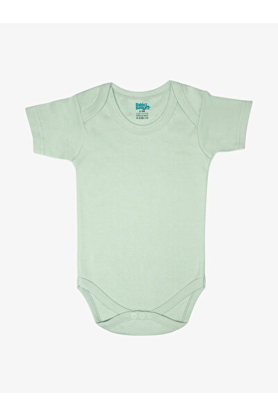 Babies Basic By Styli Pack of 3 - 100% Super Combed Cotton Short Sleeves Bodysuit