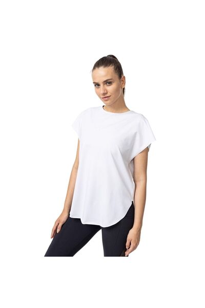 Merrell Tulip Women's White Running T-Shirt Women's Running T-Shirt M5Tulipw