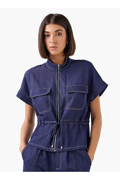 FAV Drawstring Shirt with Extended Sleeves