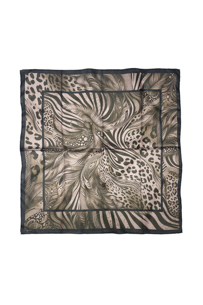 Sultan İpek وشاح / باندانا بنقشة الفهد 70×70 سم