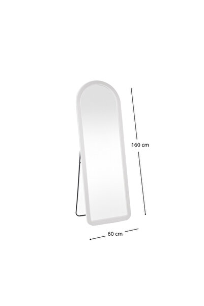 Ebticar Standing Arch Mirror – White