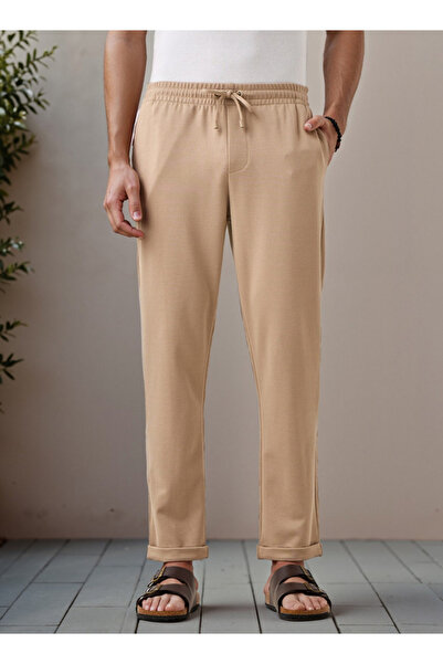 FAV Slim Fit Pique Pull-On Flexi Waist Pants