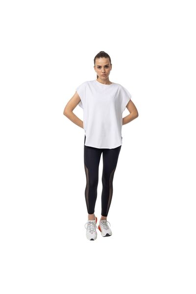 Merrell Tulip Women's White Running T-Shirt Women's Running T-Shirt M5Tulipw