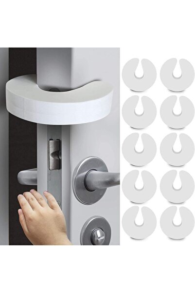 X SPRING واقيات أصابع الأبواب - 10 سدادات أبواب من الإسفنج فائق النعومة لسلام...