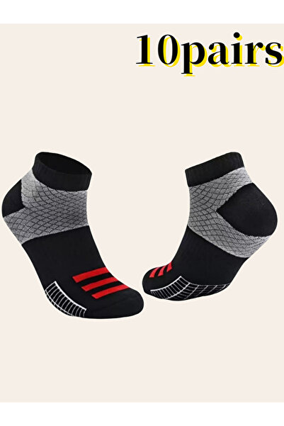 Take Two By Styli Pack of 10 - Graphic Print Crew Socks