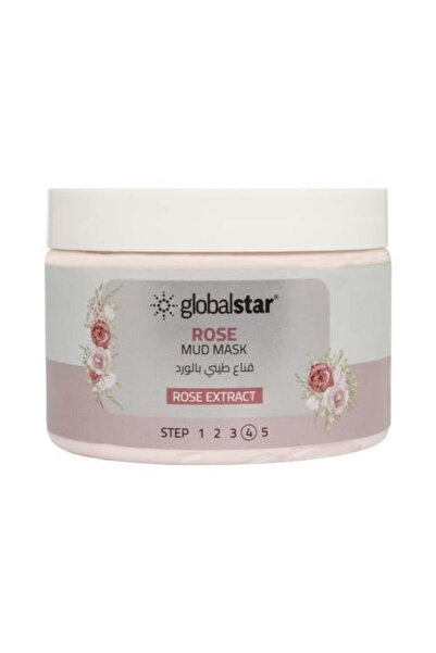 Globalstar قناع الطين الوردي من غلوبال ستار لتفتيح البشرة وترطيبها