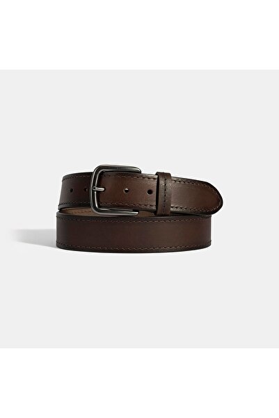 Desa Men's Brown Leather Sports Belt