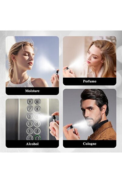 OEM Mini perfume with refill 5ml - 5 pieces, practical, small size, for travel, journeys