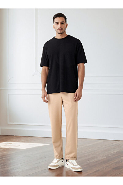 FAV Men Regular Fit Pique Pants
